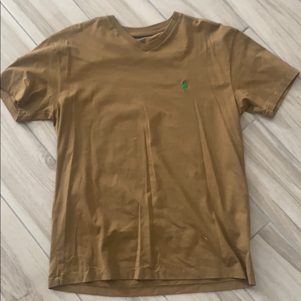 Brown polo shirt size medium